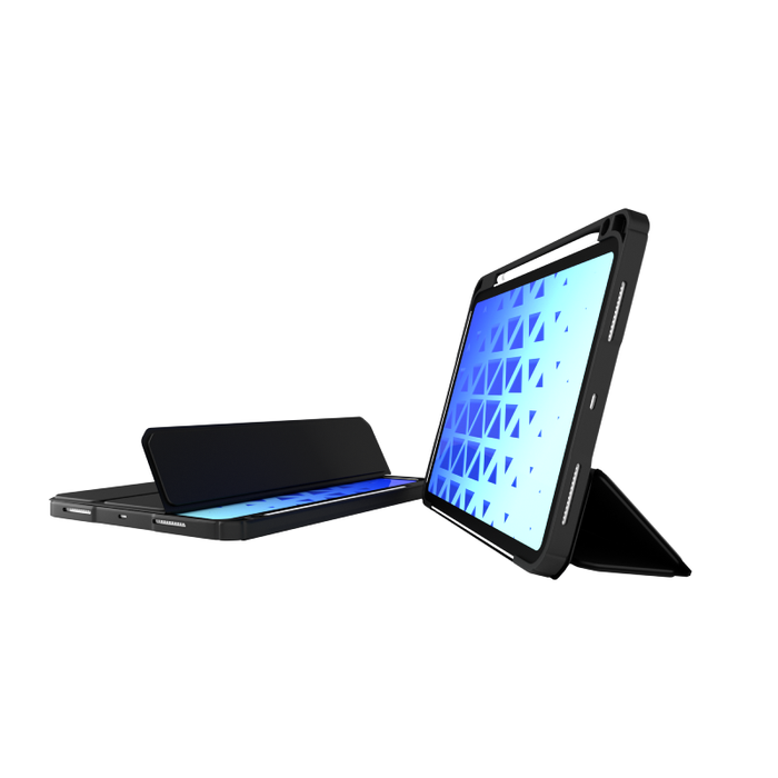 MaxCases Breeze Folio for iPad 10 10.9" (2024) & iPad 11 11" (A16 2025) Black
