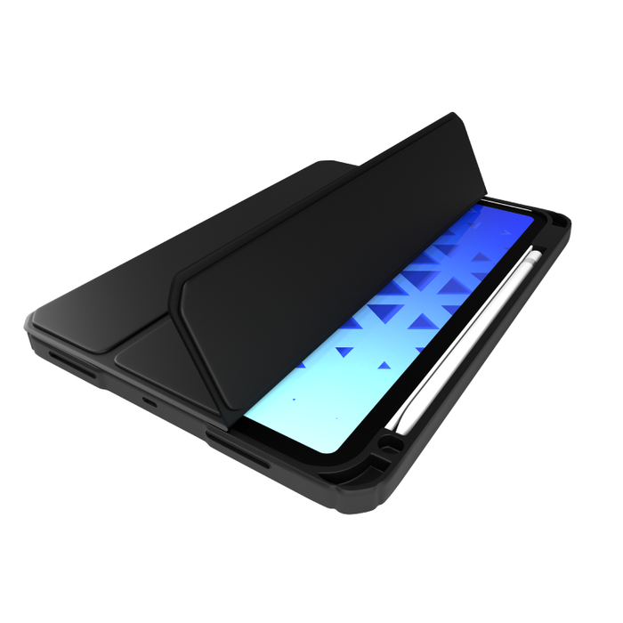 MaxCases Breeze Folio for iPad 10 10.9" (2024) & iPad 11 11" (A16 2025) Black
