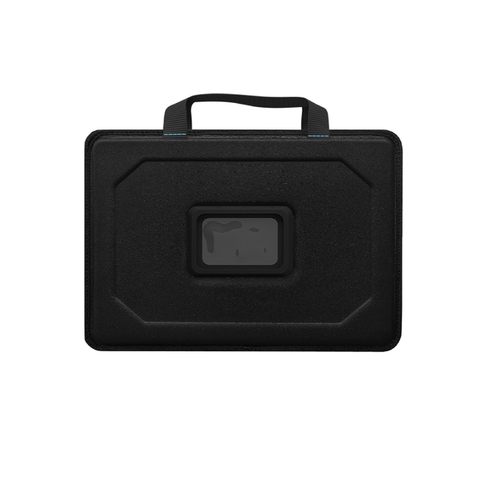 Explorer 5 Work In Case w Pocket 11" w  Shoulder Strap (Black) 2