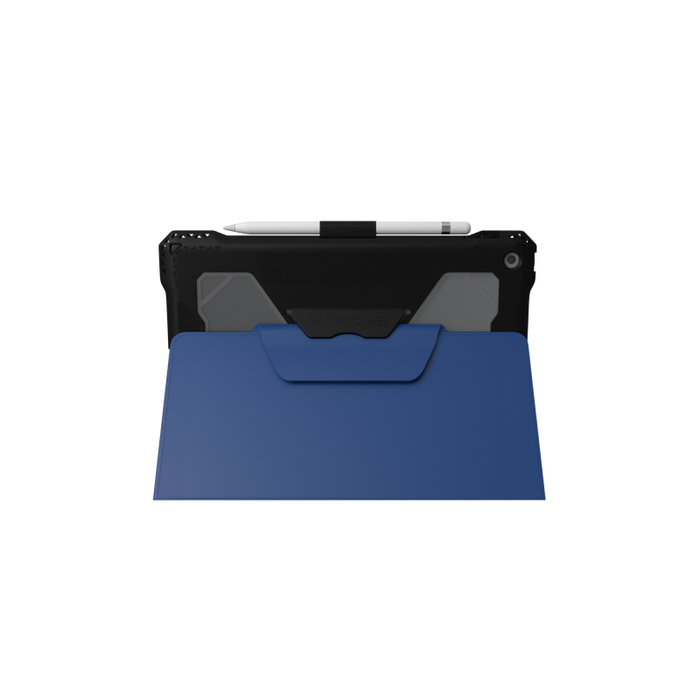 Extreme Folio X2 for iPad 9 (7 8) 10.2  (2021) (New Wipeable Material) (Blue) 7