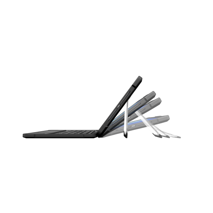 MaxCases Extreme KeyCase-T w/Smart Connector and Trackpad for iPad 10/11 (Non-Detachable) (Black) (US Keyboard)