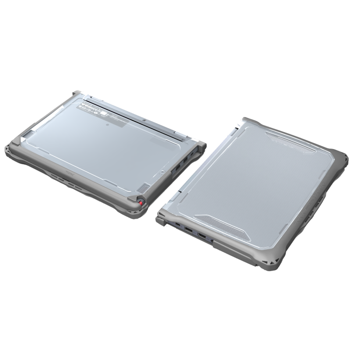 MaxCases Extreme Shell-F2 Slide Chromebook Case for Lenovo 500e/500w G4 Chromebook 2:1 12"