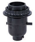 Medium Base, On-Off Push-Thru, Phenolic Socket, with Threaded Shell and Ring