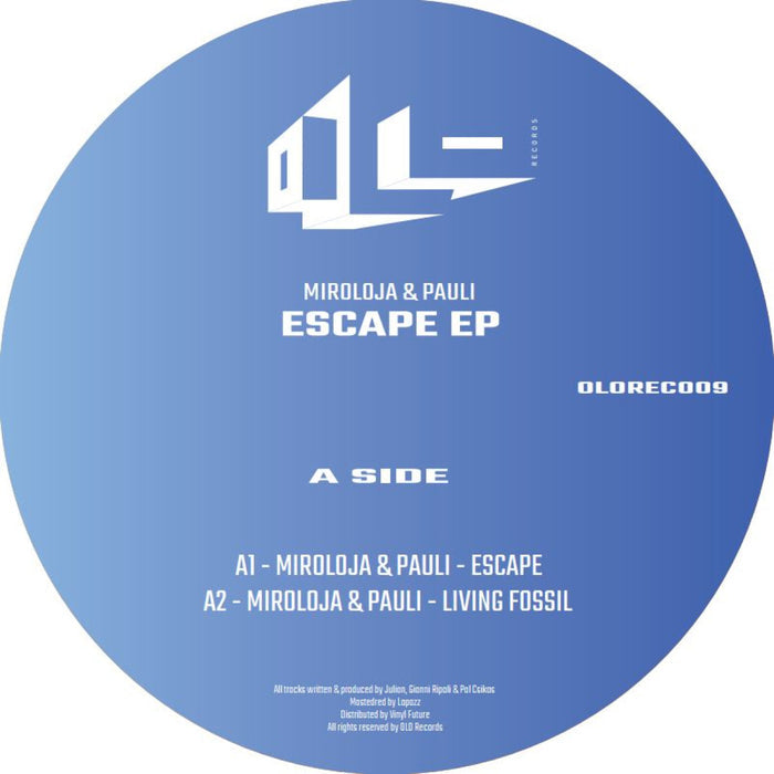 Miroloja & Pauli-Escape EP  [repress Soon]