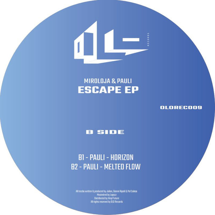 Miroloja & Pauli-Escape EP  [repress Soon]