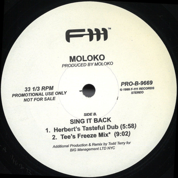 Moloko-Sing It Back