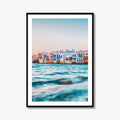 Mykonos Fine Art Photo Print, Little Venice, Greece Wall Art, Aegean Sea