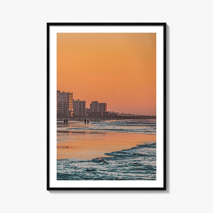 Myrtle Beach Skyline Fine Art Photo Print, South Carolina USA Beachfront Poster