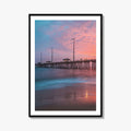 Nags Head Fine Art Photo Print, Outer Banks NC Poster, Fishing Pier Boardwalk OBX