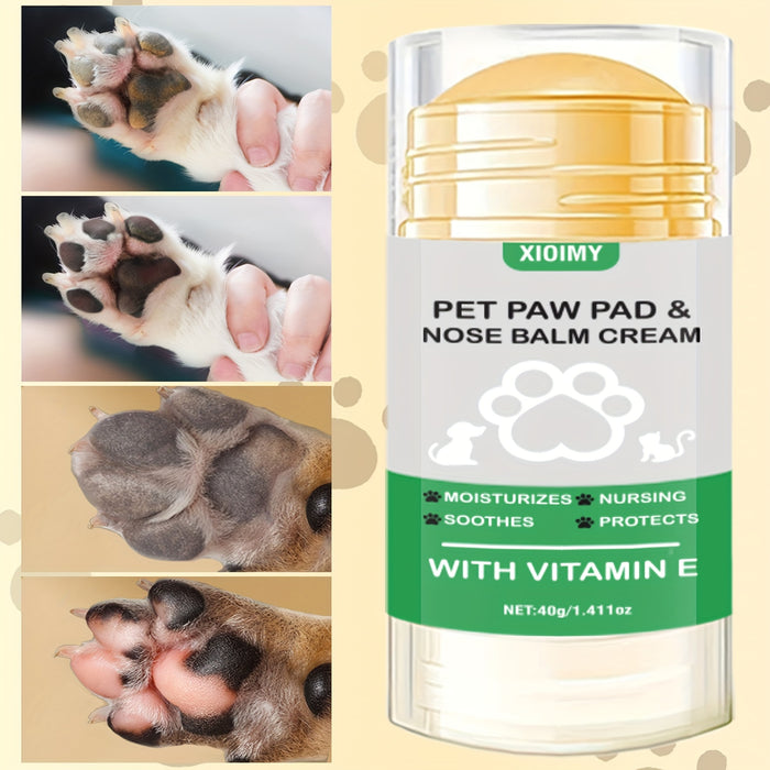 Natural Pet Paw Balm Stick for Paw Protection & Nose Moisturizing Care