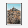 Chimney Rock National Historic Site Fine Art Photo Print, Western Nebraska Poster, USA