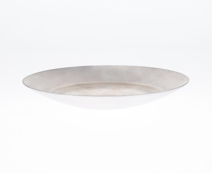 Neckless Ball Shade Cover for 4" Openings, Unfinished Aluminum, 5-1/4" Diam (11792AMT)