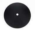 Neckless Ball Shade Cover for 5" Openings, Satin Black, 6-9/16" Diam (11793BKT)