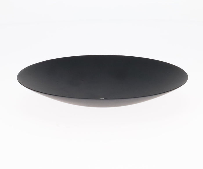 Neckless Ball Shade Cover for 5" Openings, Satin Black, 6-9/16" Diam (11793BKT)