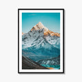Nepal Fine Art Photo Print, Ama Dablam, Cholatse Lake, Everest Region Poster, Himalayas