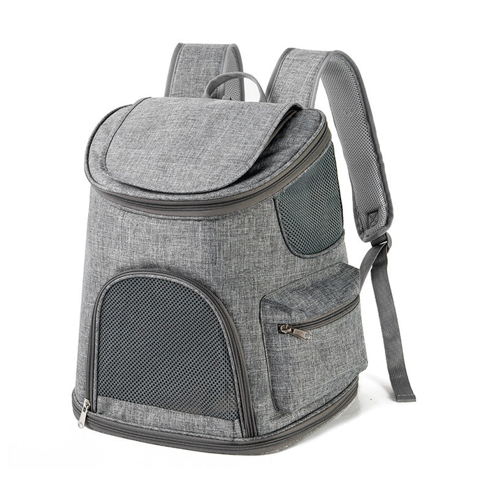New Oxford Cloth Pet Backpack for Travel and Carrying