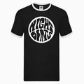 Night Beats - Black Classic Logo Ringer T-Shirt