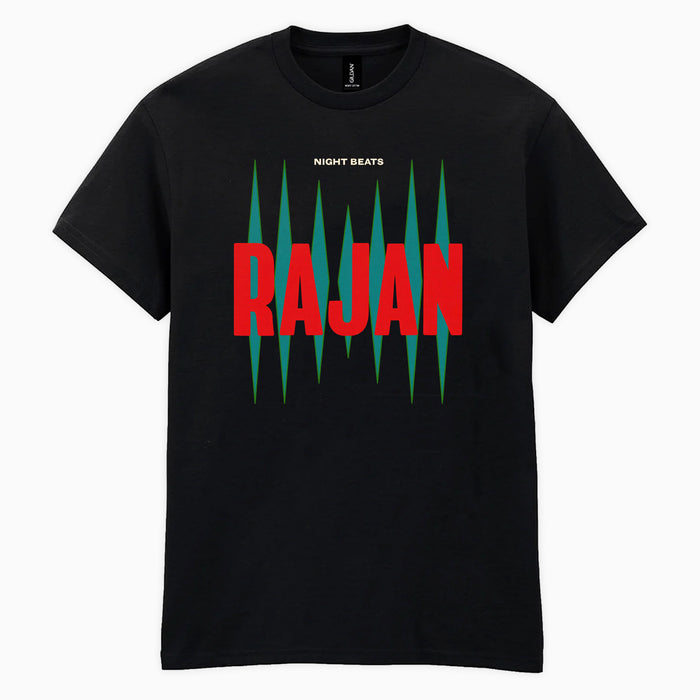 Night Beats - Black 'Rajan' T-Shirt