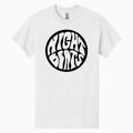 Night Beats - White Classic Logo T-Shirt