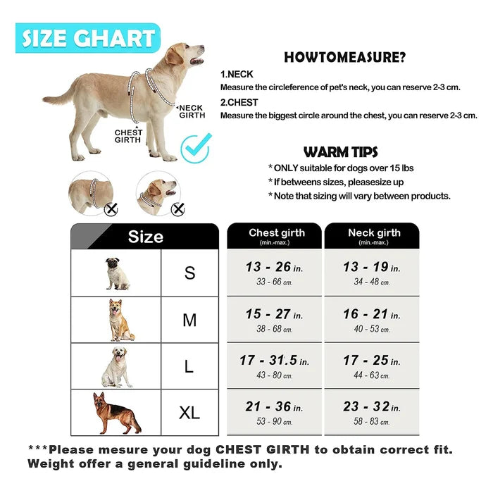 No Pull Dog Harness with Handle – Adjustable Soft Padded Pet Vest for Dogs