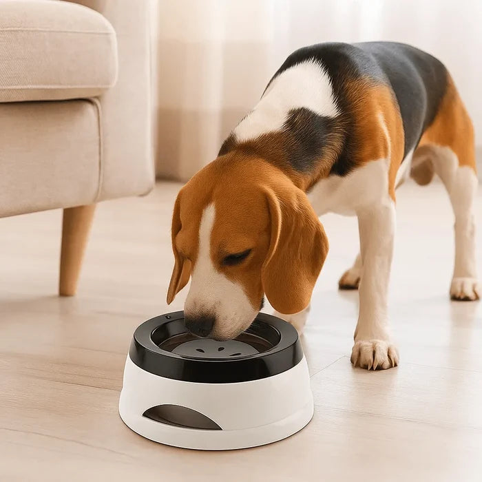 No Spill Dog Water Bowl – Anti Splash Dog Bowl with Floating Plate