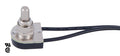 On-Off Push Canopy Switch with nickel plated knob, 3/8" shank
