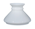Opal Glass Slant Plain Top Shade, 7 inch fitter