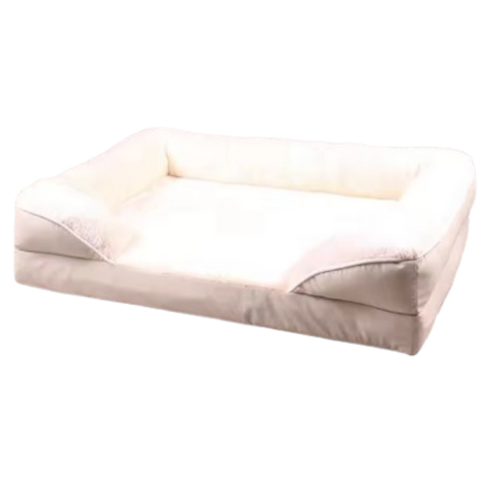 Orthopedic Dog Bed | Firm Foam Support Bed for Senior Dogs with Washable Cover
