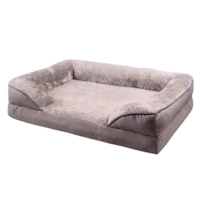 Orthopedic Dog Bed | Firm Foam Support Bed for Senior Dogs with Washable Cover