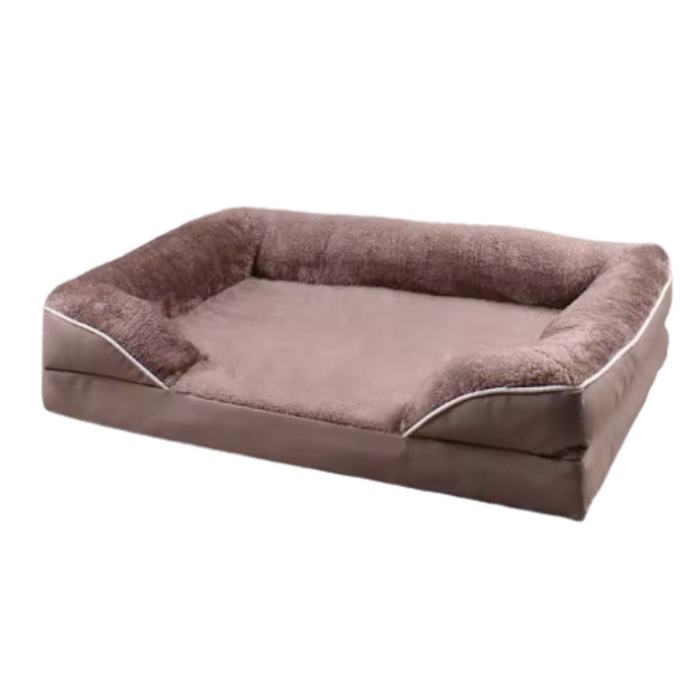 Orthopedic Dog Bed | Firm Foam Support Bed for Senior Dogs with Washable Cover