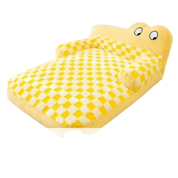 Orthopedic Dog Sofa | Washable Large Dog Bed with Durable Fabric & Non-Slip Base