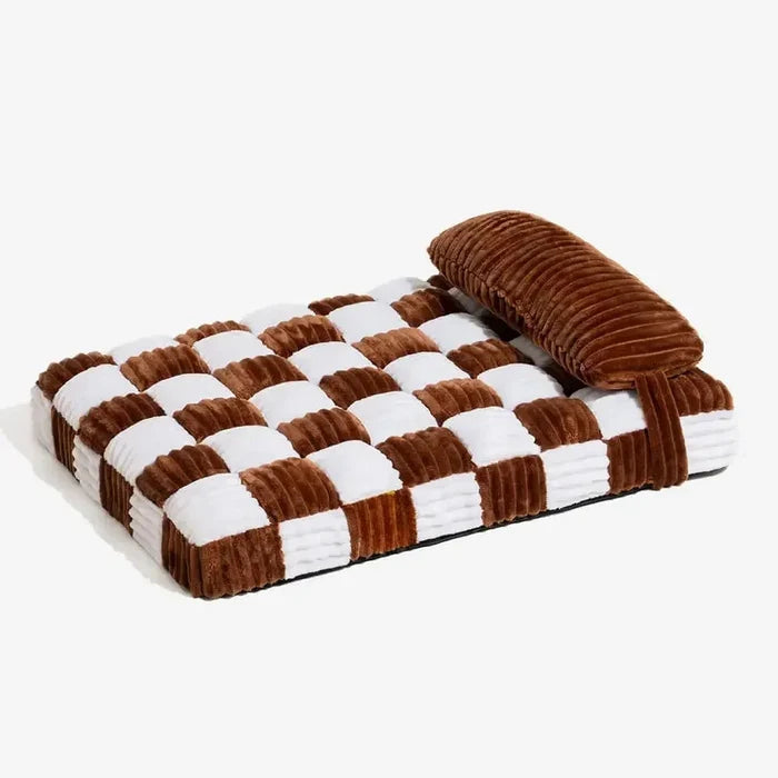 Orthopedic Pet Mattress | Washable Anti-Slip Bed for Large Dogs with Support Foam
