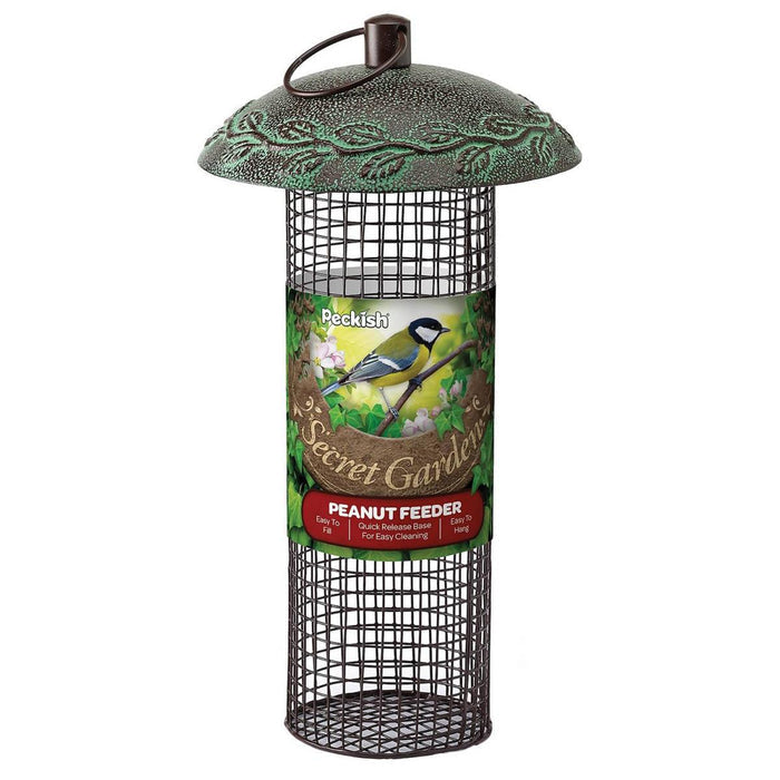 Peckish Wild Bird Care Secret Garden Peanut Feeder