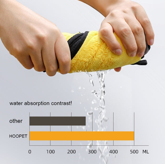 Pet Absorbent Bath Towel for Quick Drying
