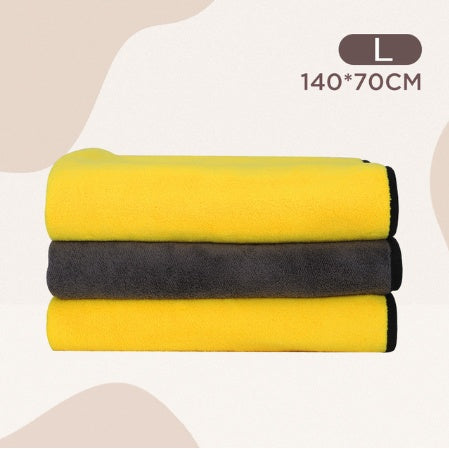 Pet Absorbent Bath Towel for Quick Drying