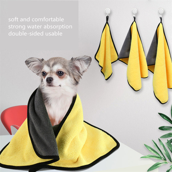 Pet Absorbent Towel High-Quality Multi-Size Bath Towel