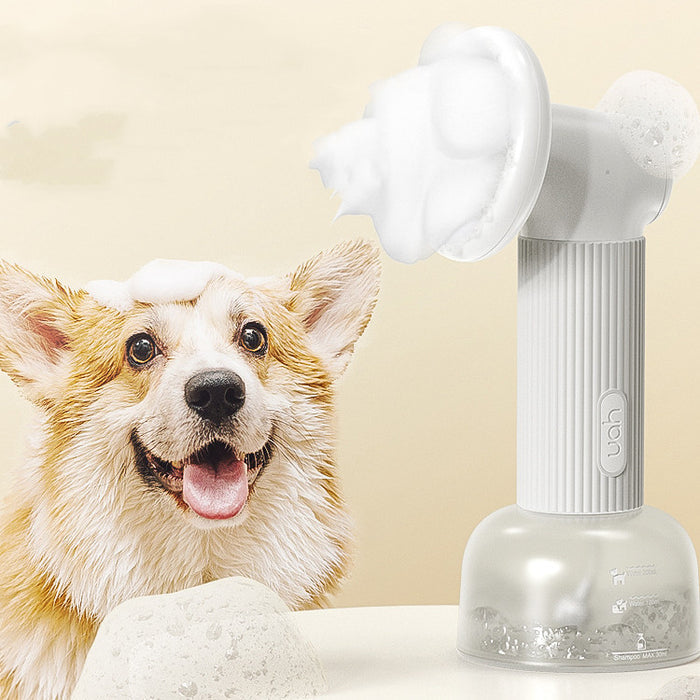 Pet Bubble Machine Shower Gel for Bathing Pets
