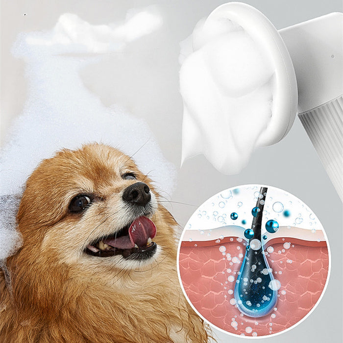 Pet Bubble Machine Shower Gel for Bathing Pets
