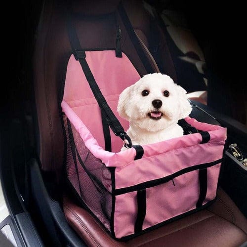 Pet Car Seat Carrier for Dogs & Cats – Portable Travel Booster Seat