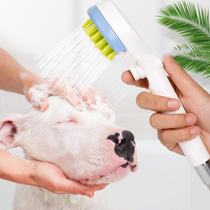 Pet Cleaning Tool Massage Comb and Bath Brush Shower Head