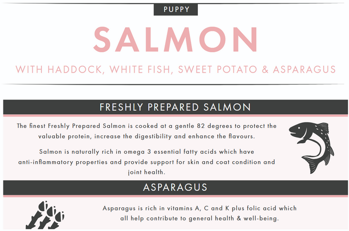 Pet Connection Salmon & Haddock Puppy Hypoallergenic Grain Free Dry Dog Food