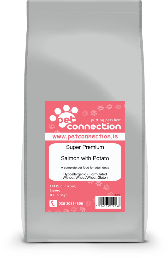 Pet Connection Super Premium Salmon & Potato Adult Hypoallergenic Dry Dog Food