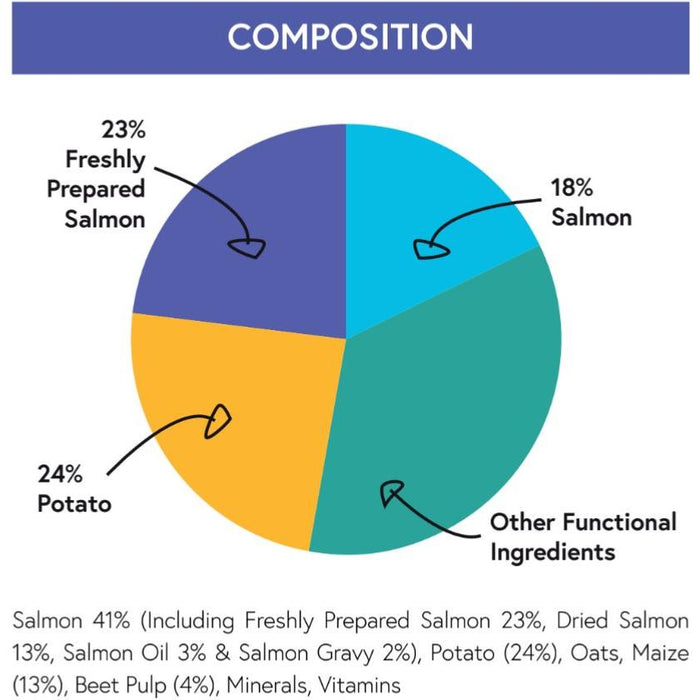 Pet Connection Super Premium Salmon & Potato Adult Hypoallergenic Dry Dog Food