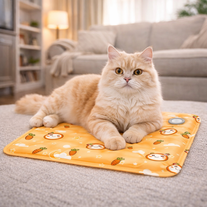 Pet Cooling Water Mat for Dogs & Cats – Water‑Fillable Cooling Pad for Summer Heat Relief