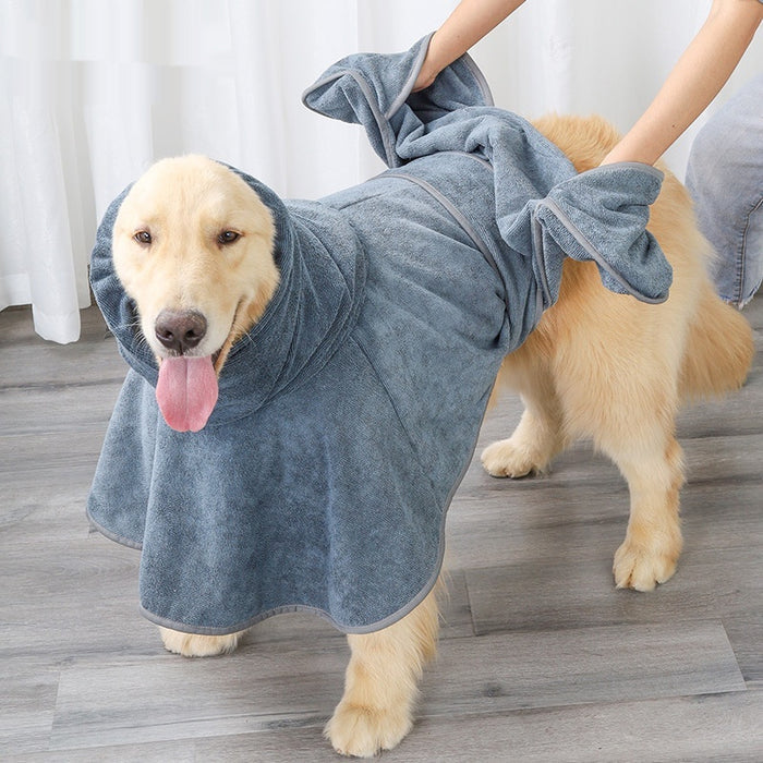 Pet Cotton Bath Towel for Quick-Drying and High Absorbency