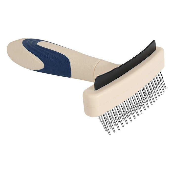 Pet Grooming Brush for Fur Detangling and Hair Removal