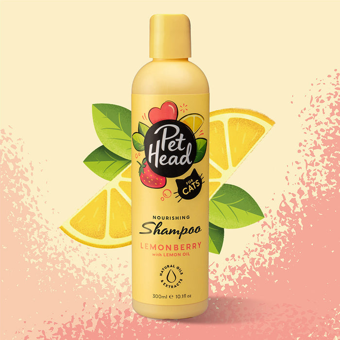 Pet Head | Felin' Good Lemonberry Nourishing Shampoo for Cats - 300ml
