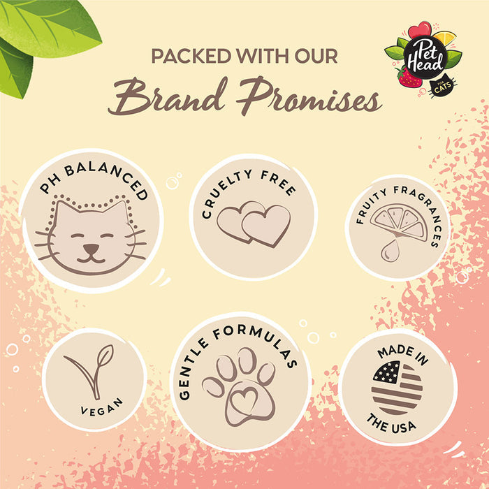 Pet Head | Felin' Good Lemonberry Nourishing Shampoo for Cats - 300ml