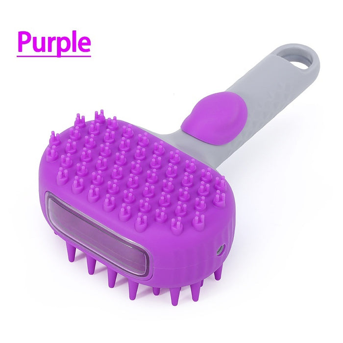 Pet Shower Brush for Bathing and Hair Cleaning