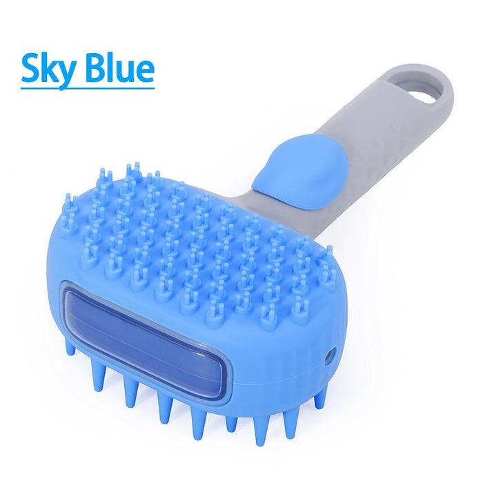 Pet Shower Brush for Bathing and Hair Cleaning
